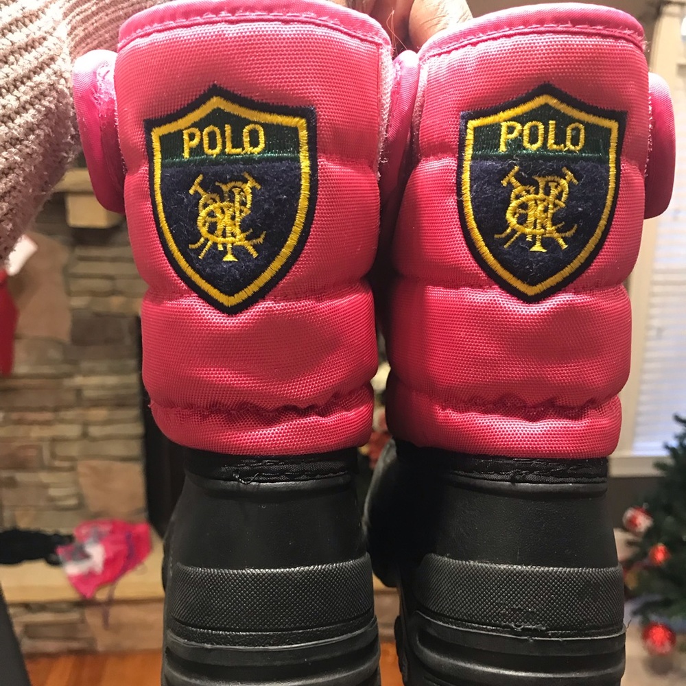 Girls polo boots